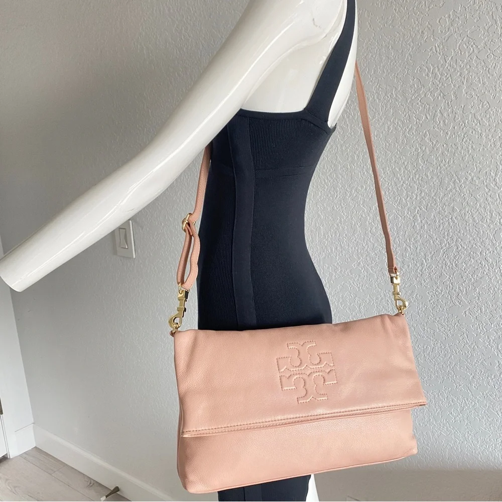 Tory Burch fold over convertible bag